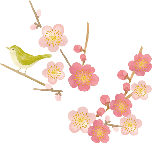 鶯と桜