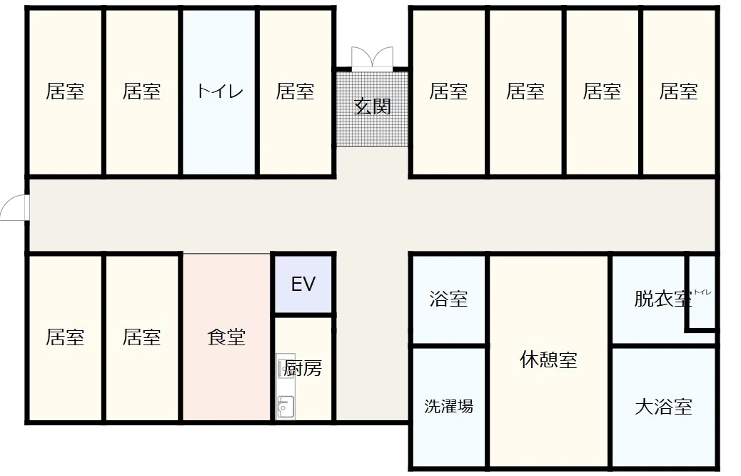 施設平面図1階