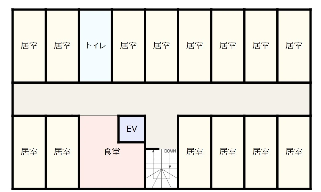 施設平面図2階